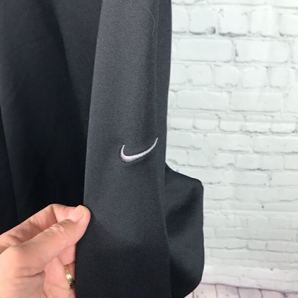 Nike Golf 1/4 Zip Long Sleeve Size XL Black Gray Dri-Fit - Picture 5 of 6